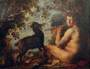 Jacob Jordaens A Satyr oil on canvas